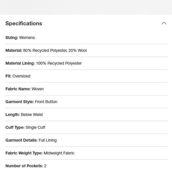 NWT KBB BY KAHLANA Women's Navy Double-Breasted Coat size M wool peacoat. Navy - Picture 7 of 8